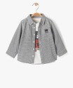 Ensemble 2 pièces chemise et tee-shirt bébé garçon - LuluCastagnette